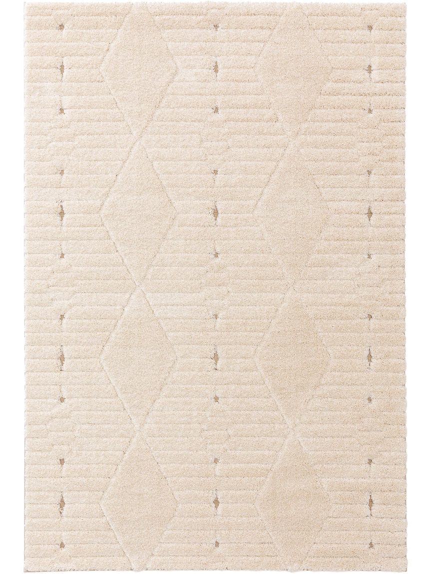 Hochflorteppich Aimee Creame / Beige