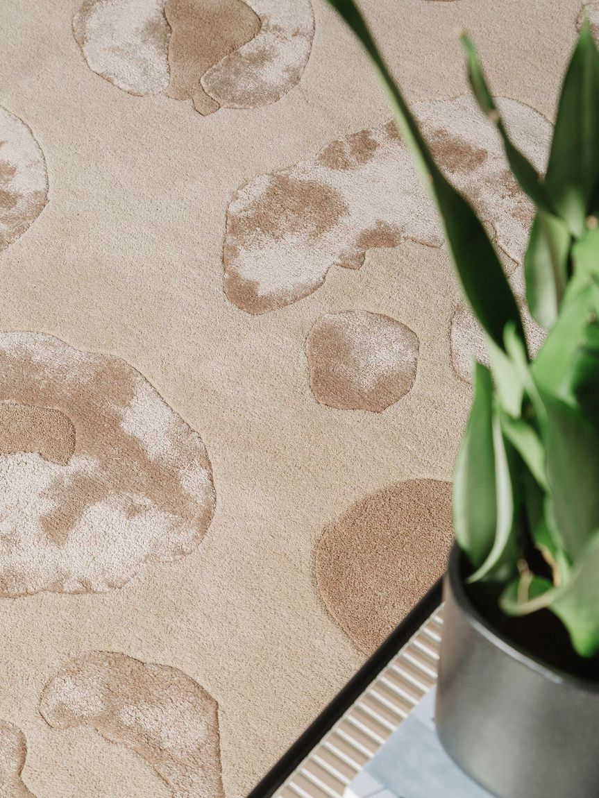 Wollteppich Splendid Beige