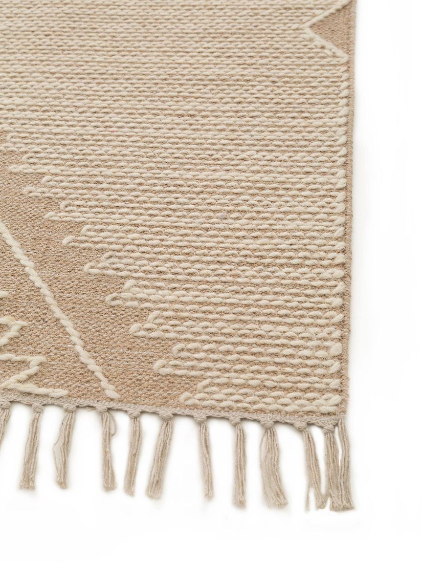 Baumwollteppich Sydney Beige
