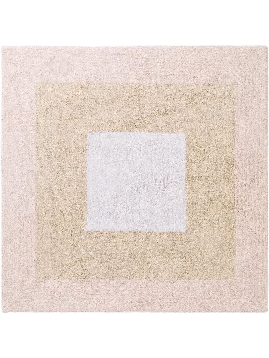 Waschbarer Kinderteppich Inka 150x150 cm Rosa