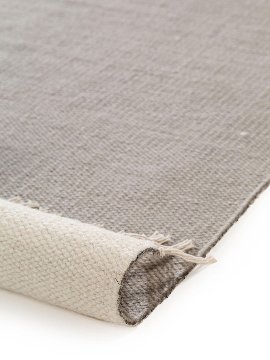 Wollteppich Neo Grau