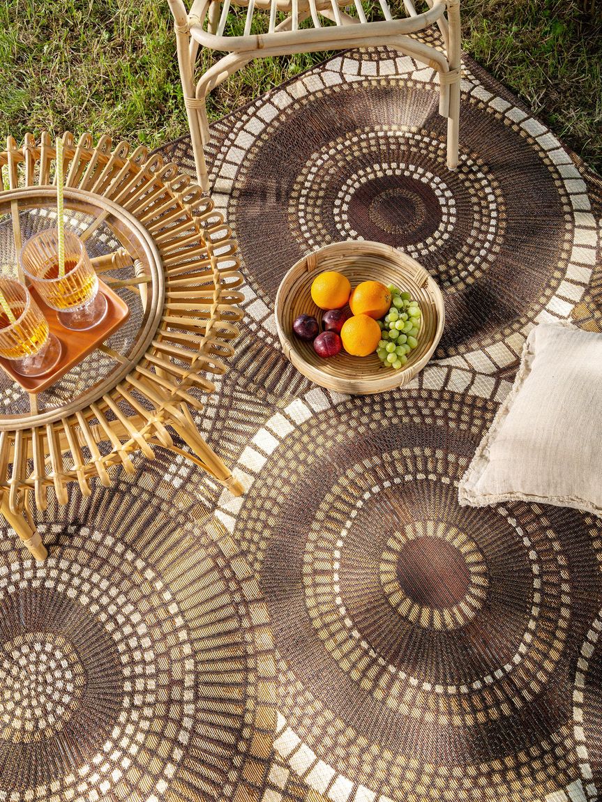 In- & Outdoor Teppich Artis Braun