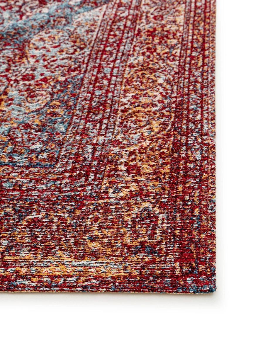 Flachgewebeteppich Aura Bunt
