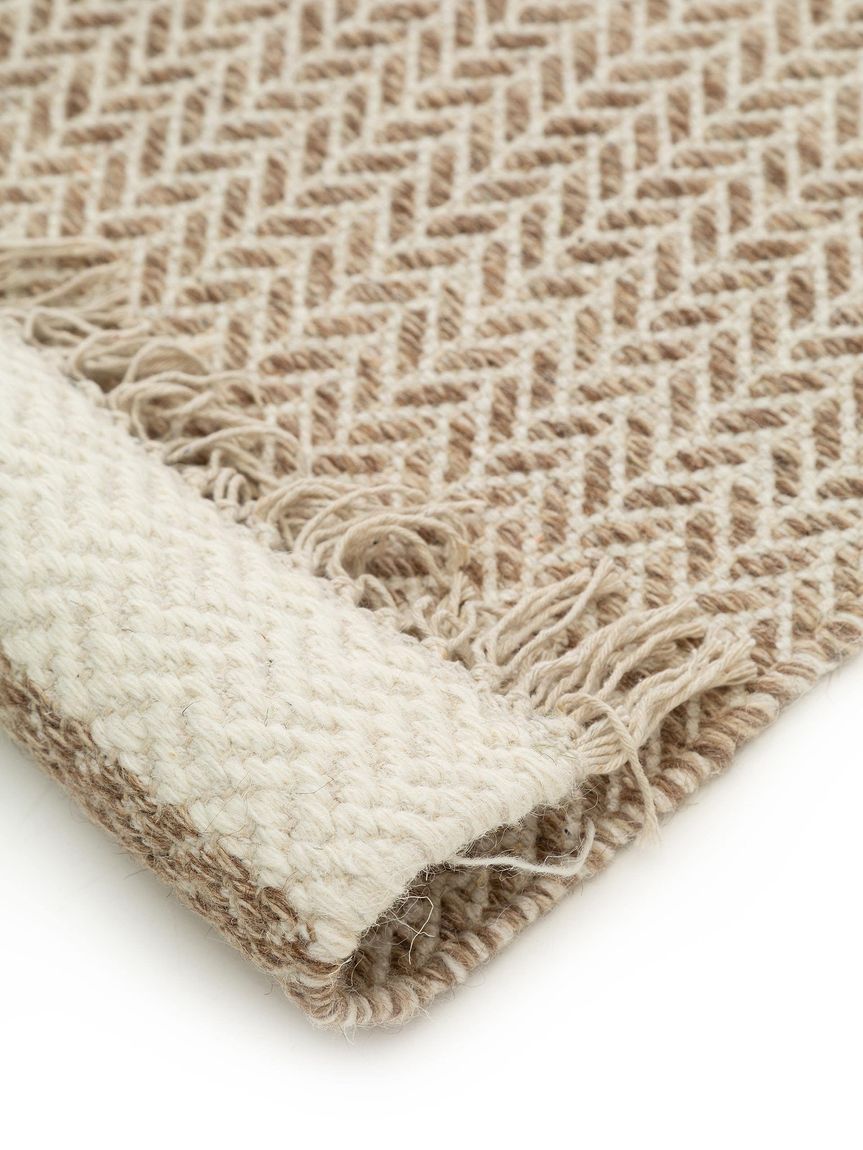 Wollteppich Kim Beige