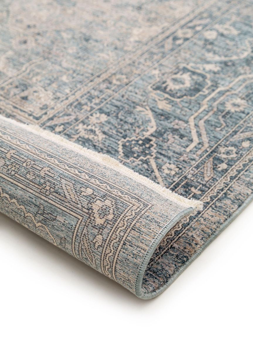 Teppich Juna Blau