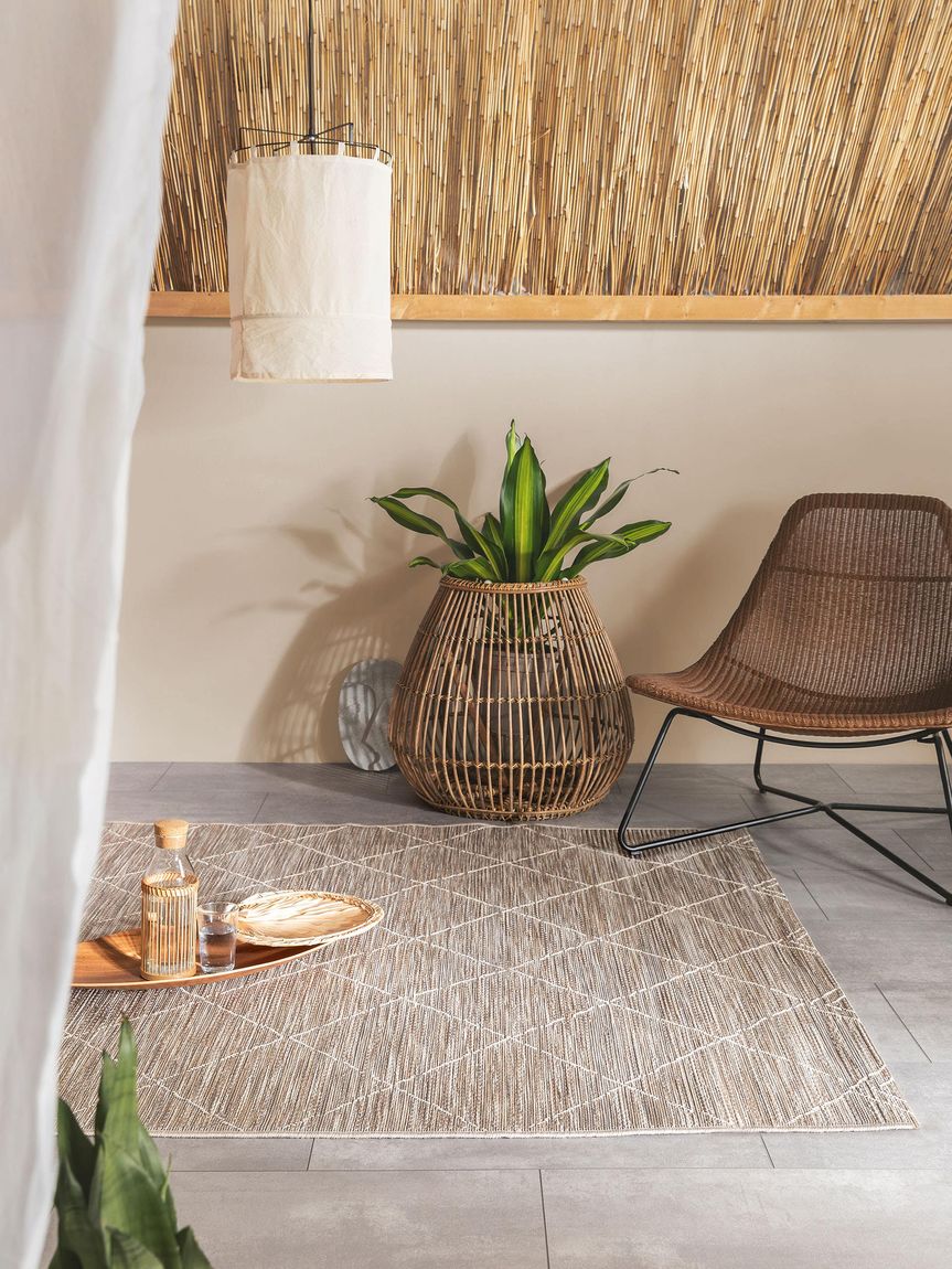 In- & Outdoor Teppich Arena Beige