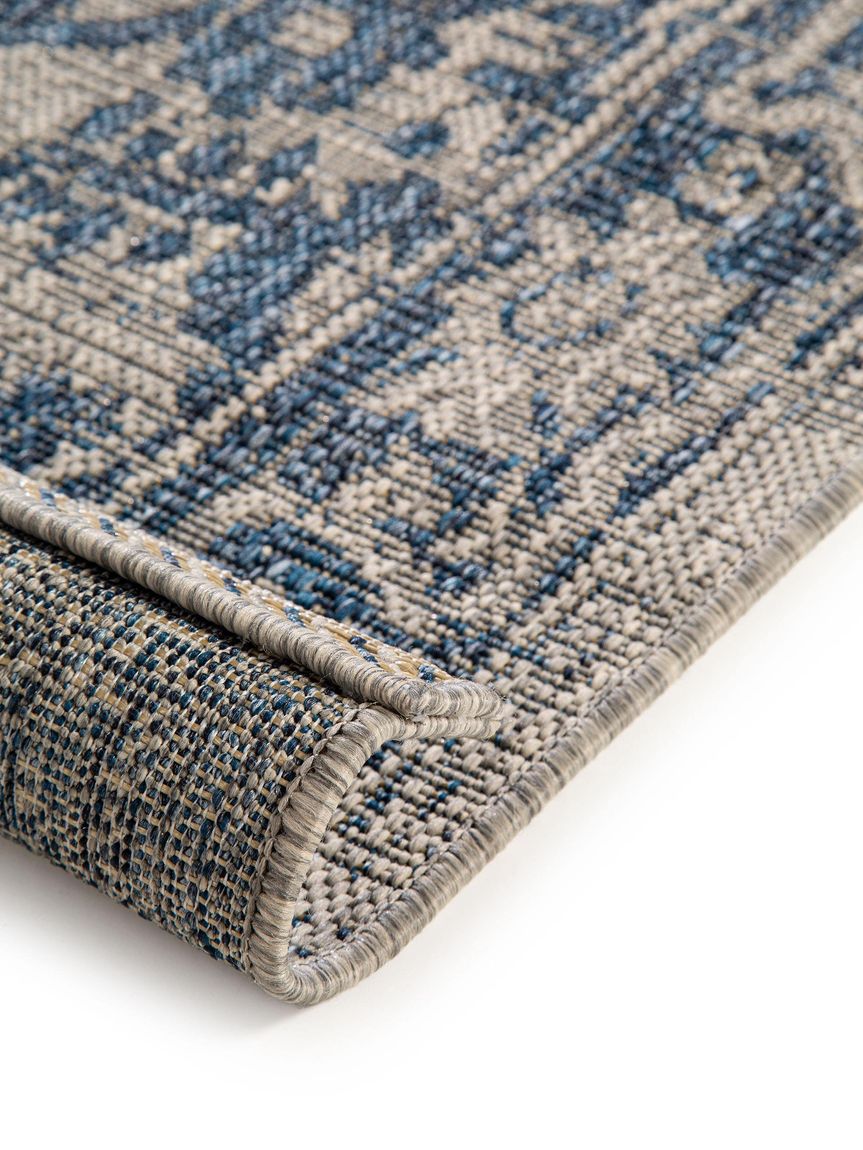 In- & Outdoor Läufer Cleo 80x240 cm Blau
