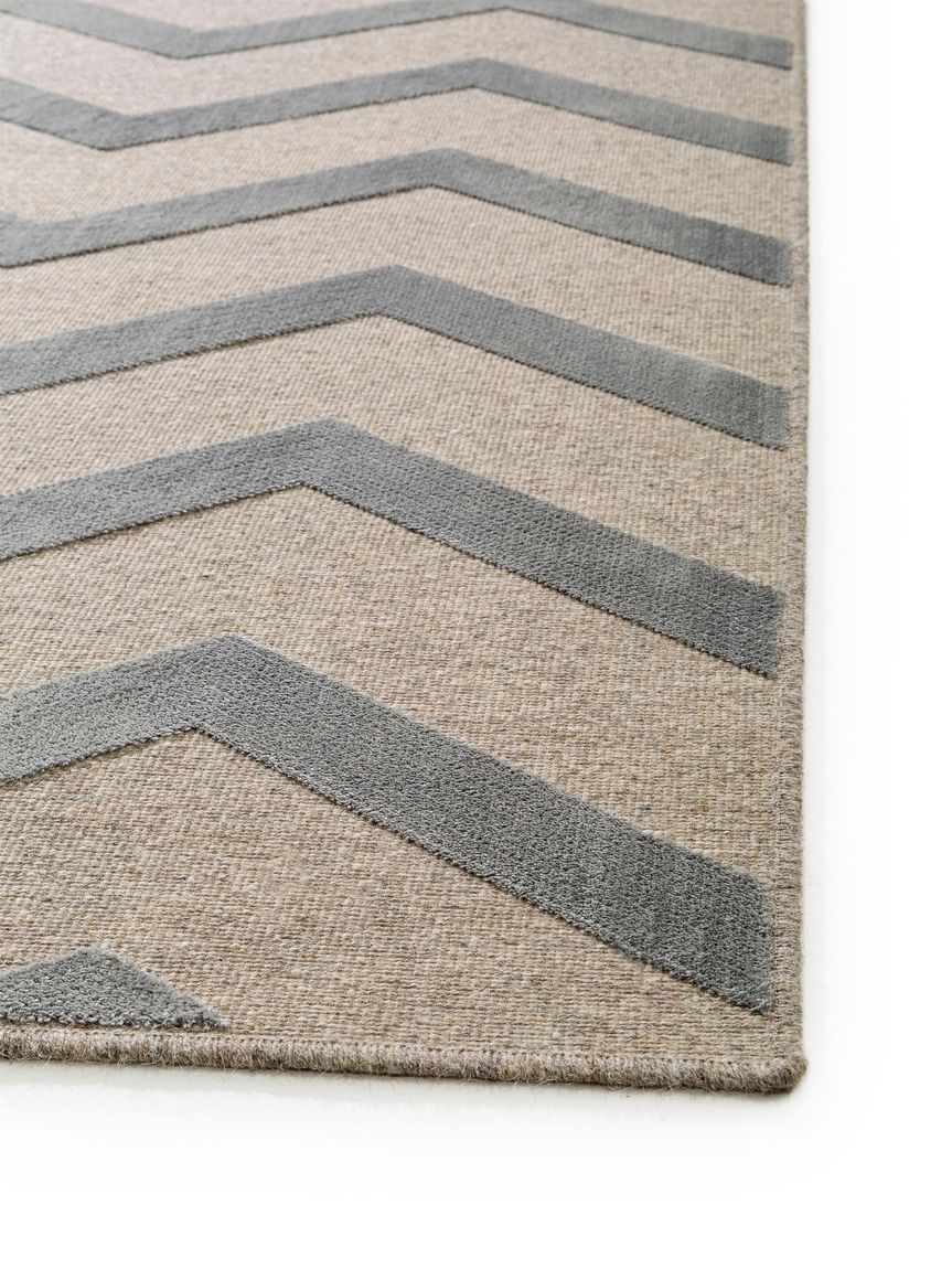 Teppich North Beige / Grau