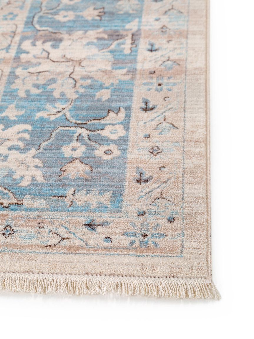 Teppich Safira Beige / Blau