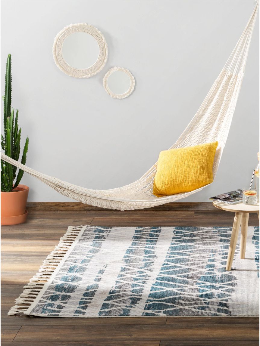 Teppich Bahar Bunt / Blau