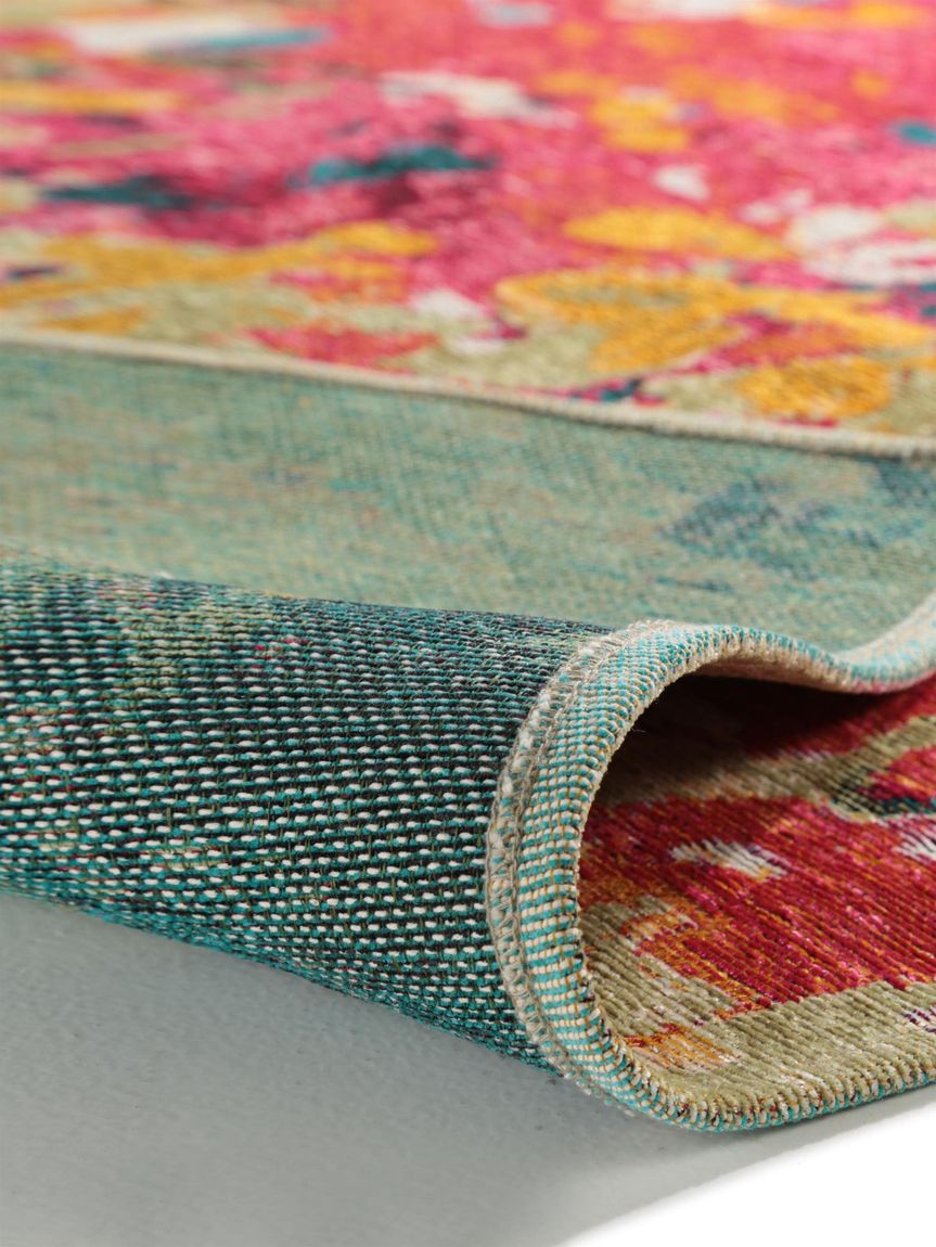 Flachgewebeteppich Stay Bunt