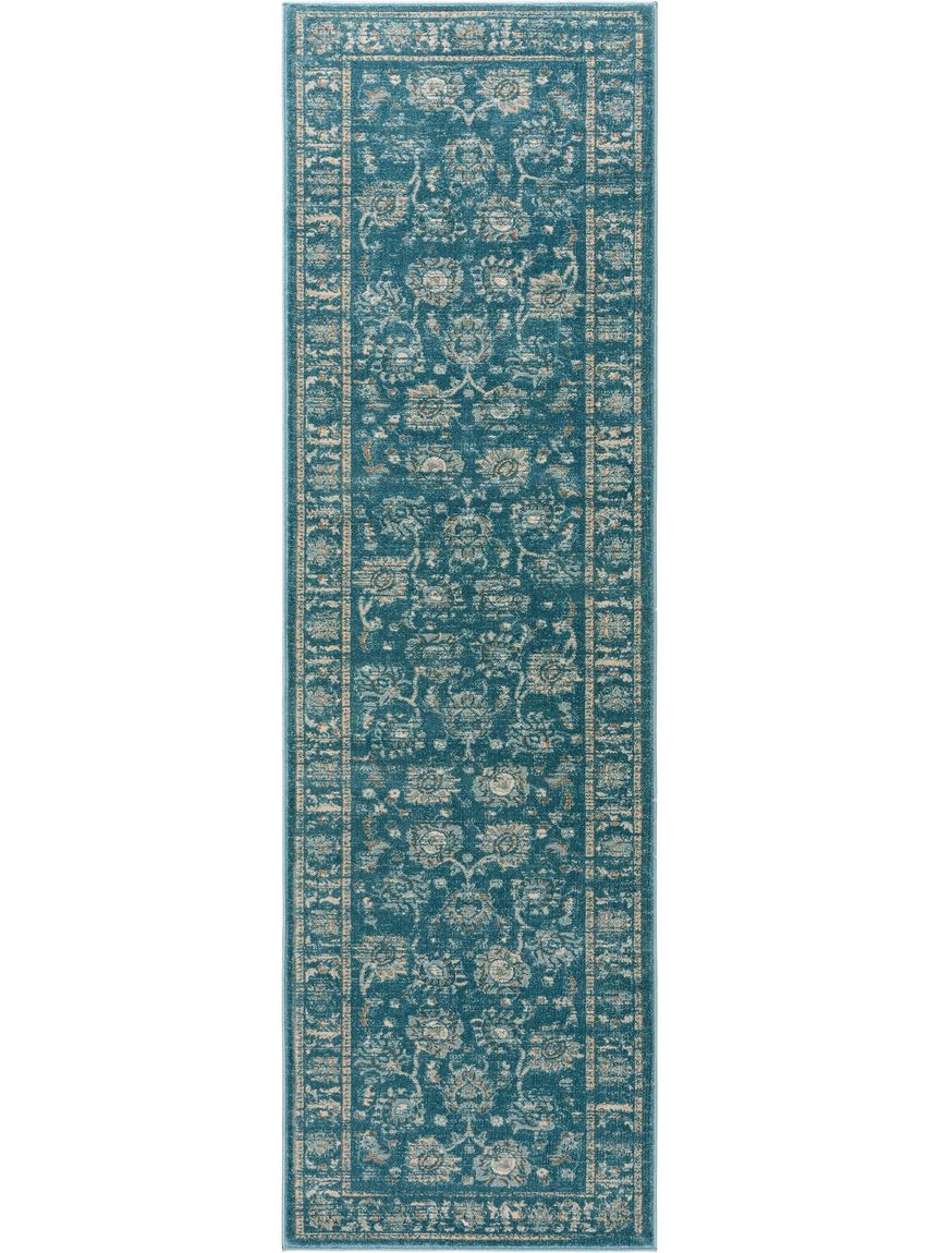 Teppich Läufer Velvet 70x240 cm Blau