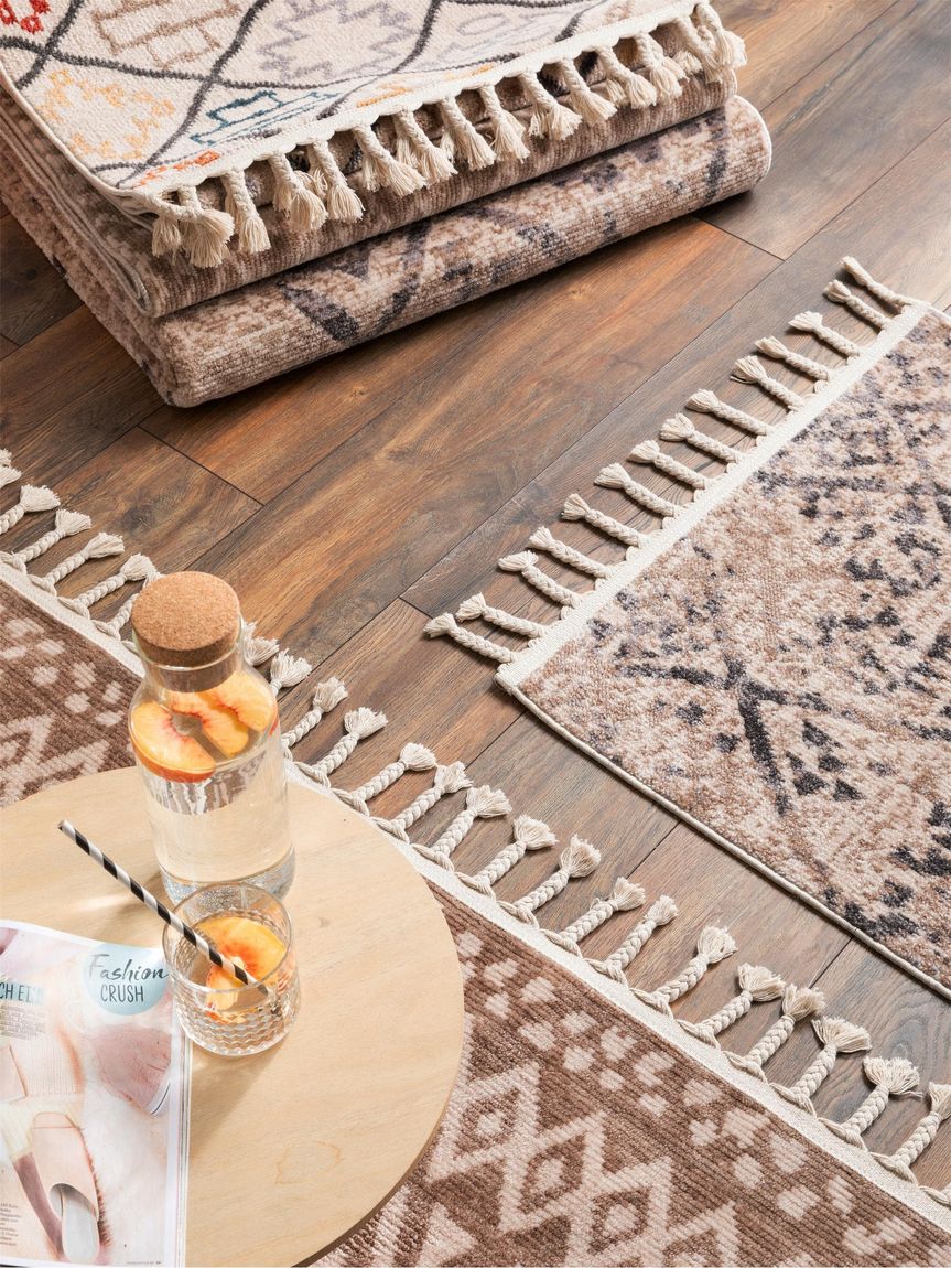 Teppich Bahar 240x380 cm Beige / Grau