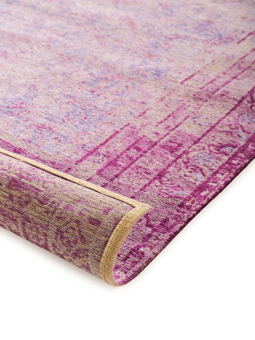 Flachgewebeteppich Frencie Violett