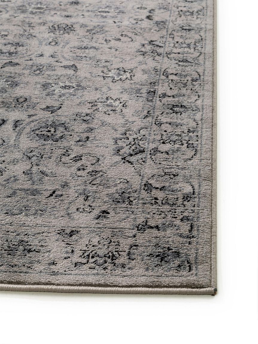 Teppich Läufer Velvet 70x240 cm Grau