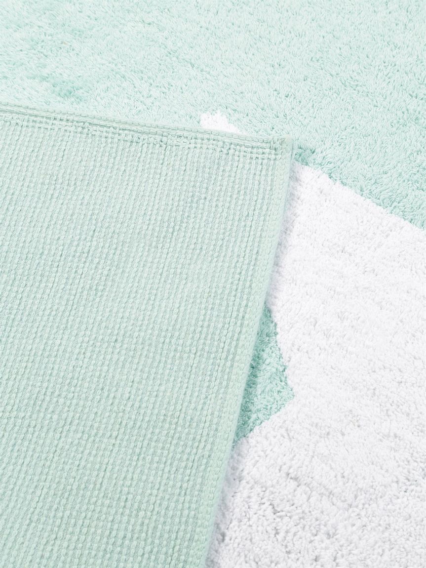 Waschbarer Kinderteppich Bambini Türkis
