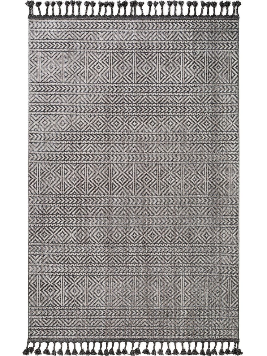 Teppich Laila Beige / Schwarz