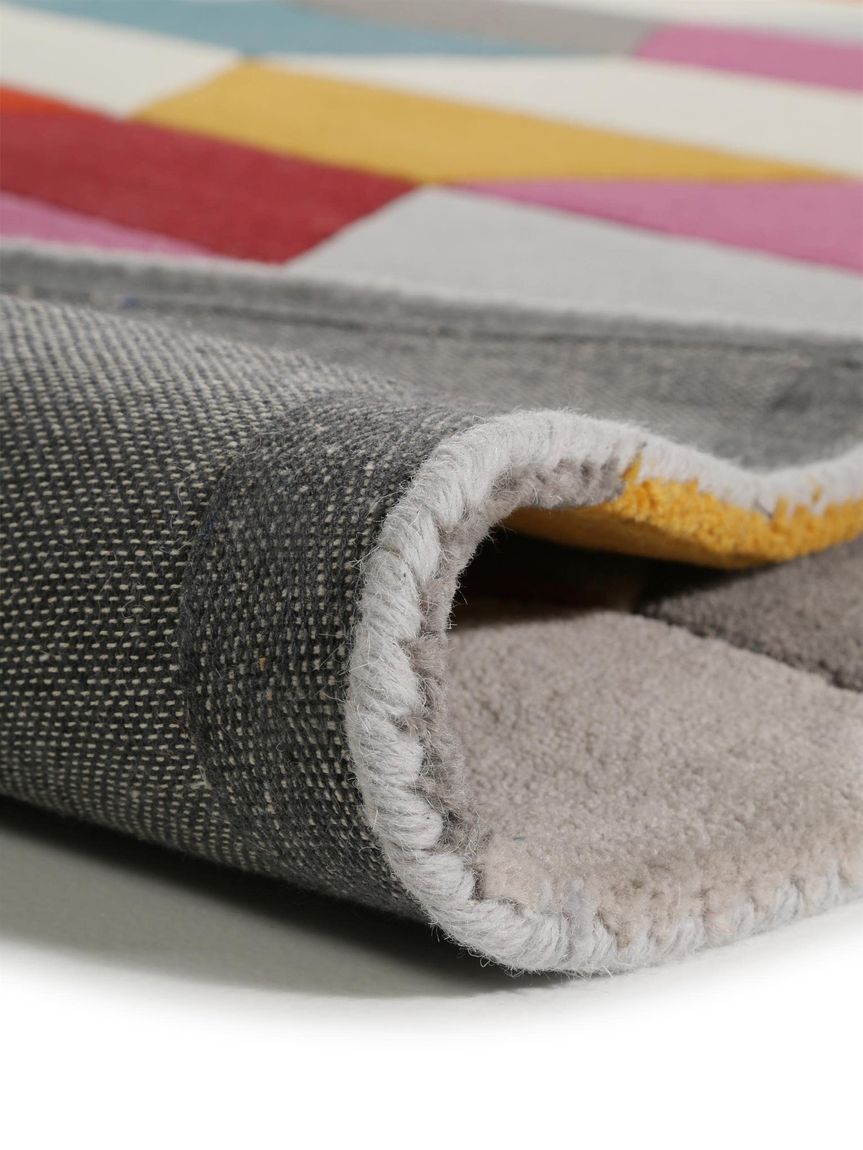 Wollteppich Funk Bunt