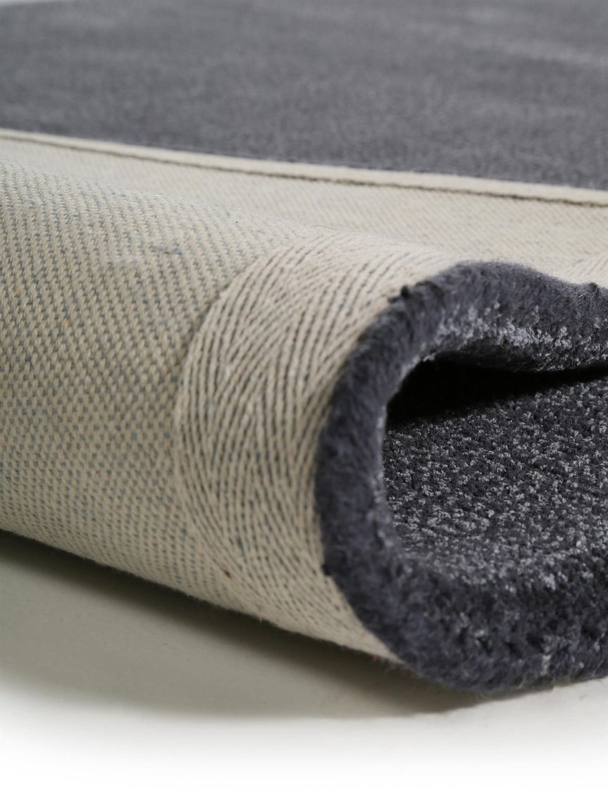 Wollteppich Pure Dunkelblau