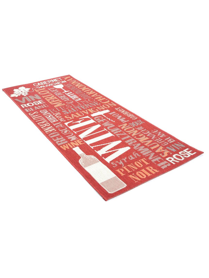 Küchenläufer Kitchen 80x200 cm Rot