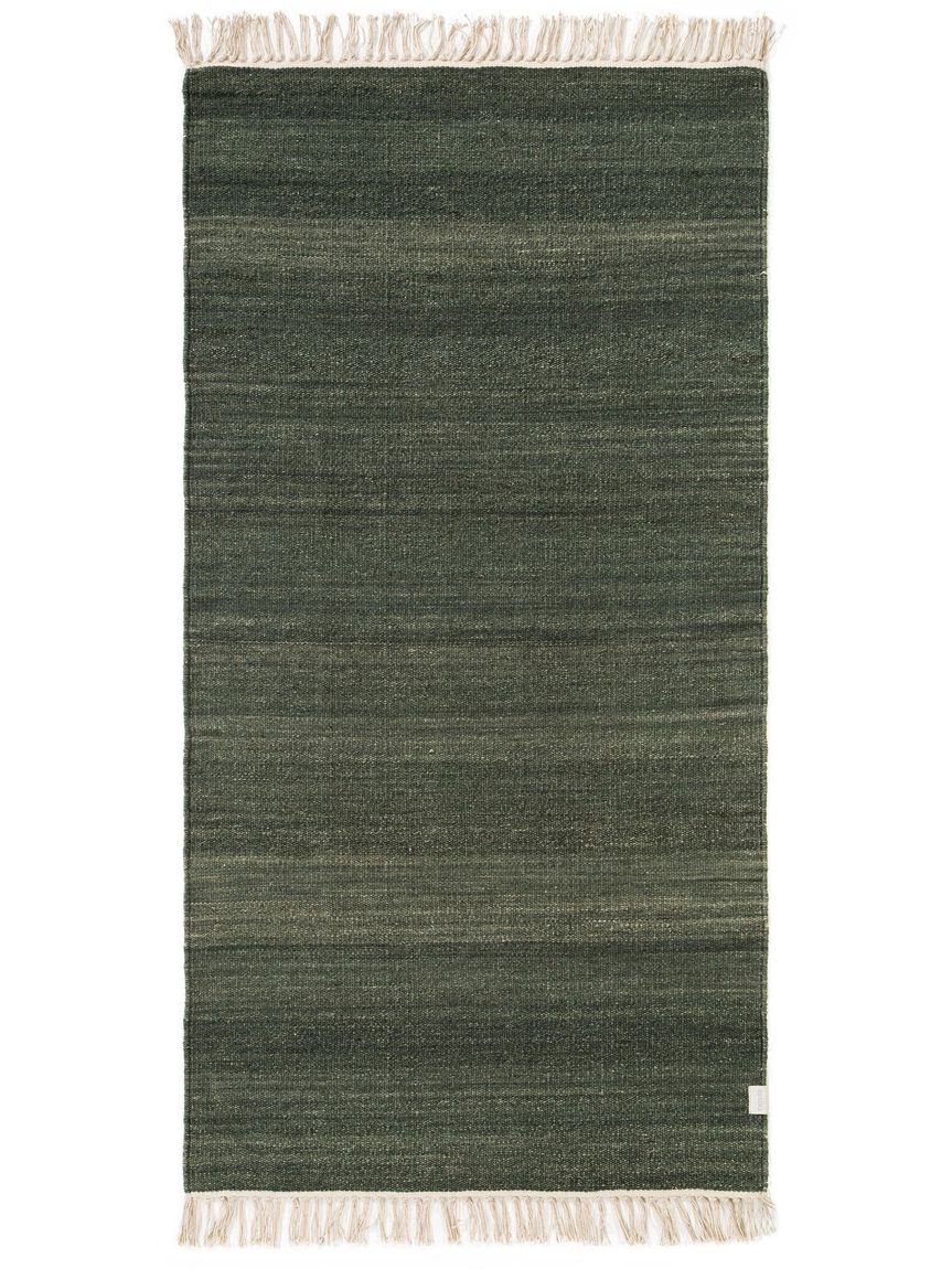 Wollteppich Mala 70x140 cm Grün