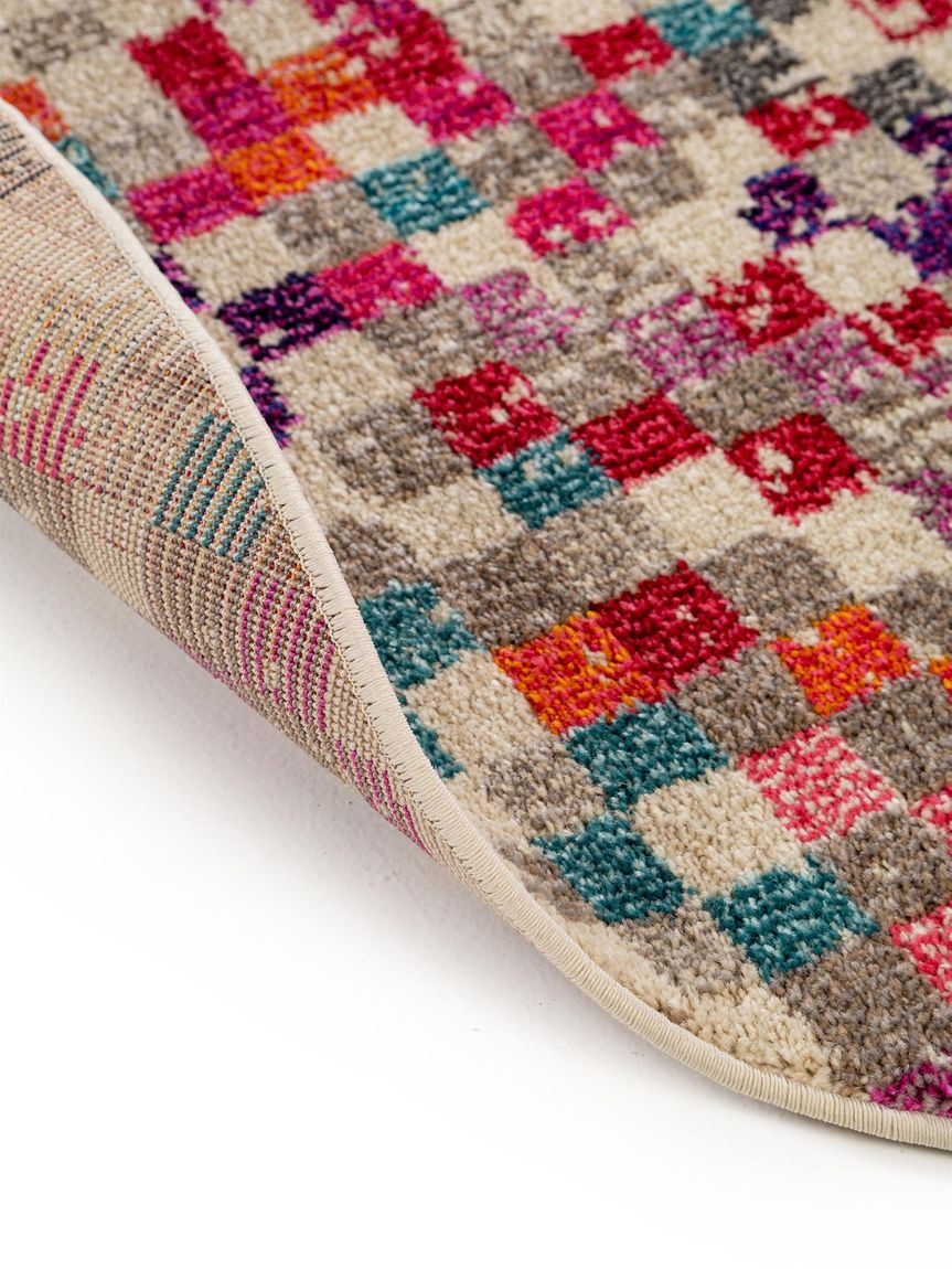 Teppich rund Casa Bunt