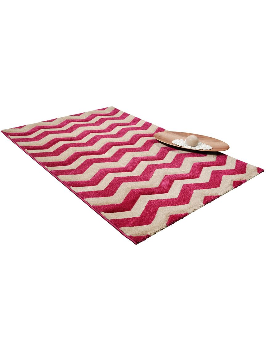 Teppich Lotus Rosa