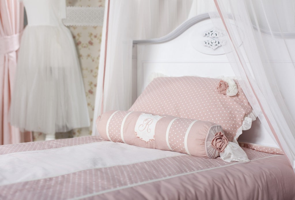 Cilek ROMANTIC Tagesdecke Bettbezug mit Kissen 180x210cm Rosa