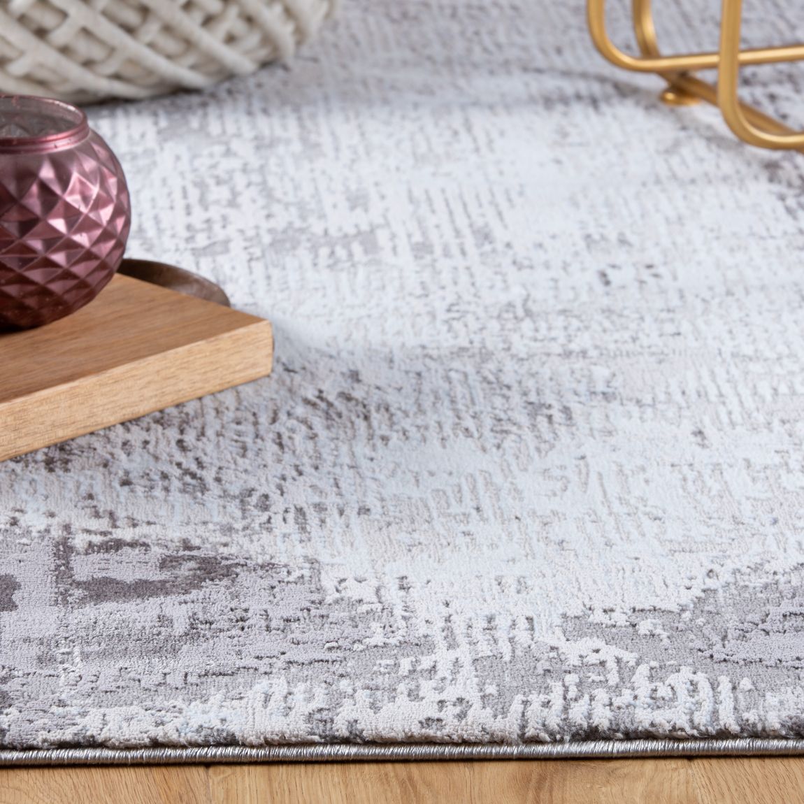 My Opal Teppich, in verschiedenen Größen, maschinengewebt, Taupe