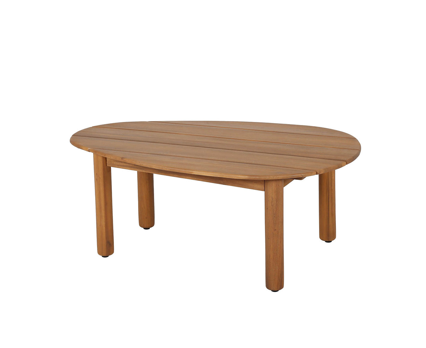Pebble Outdoor Beistelltisch 2er Set Akazienholz