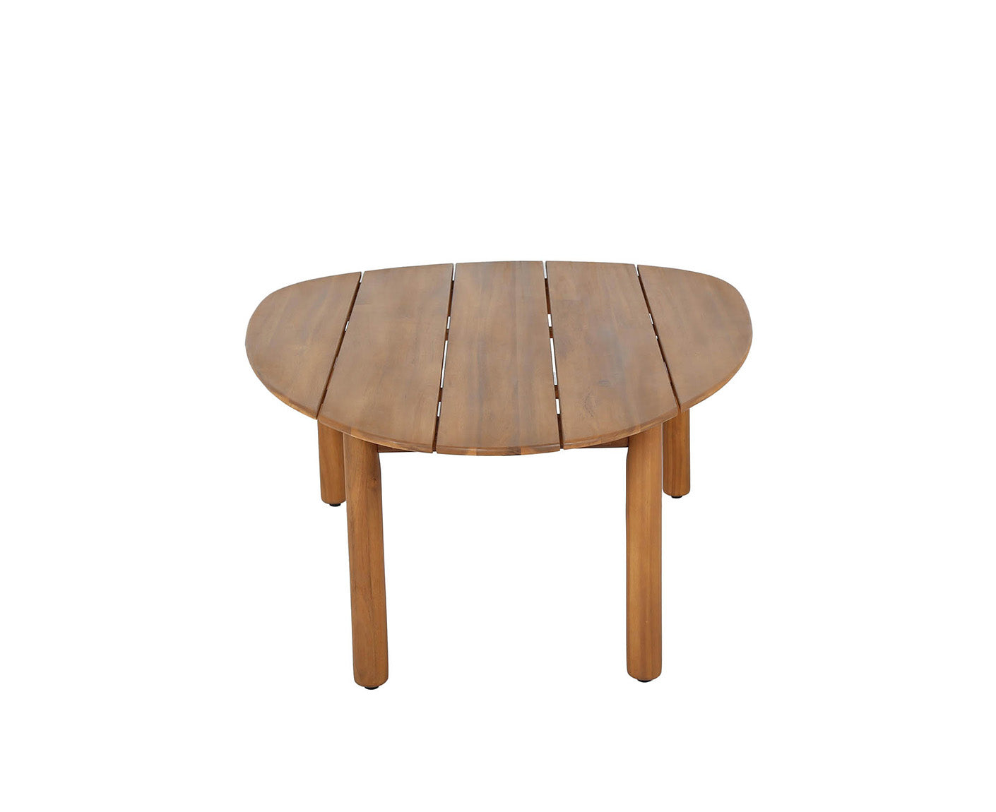 Pebble Outdoor Beistelltisch 2er Set Akazienholz