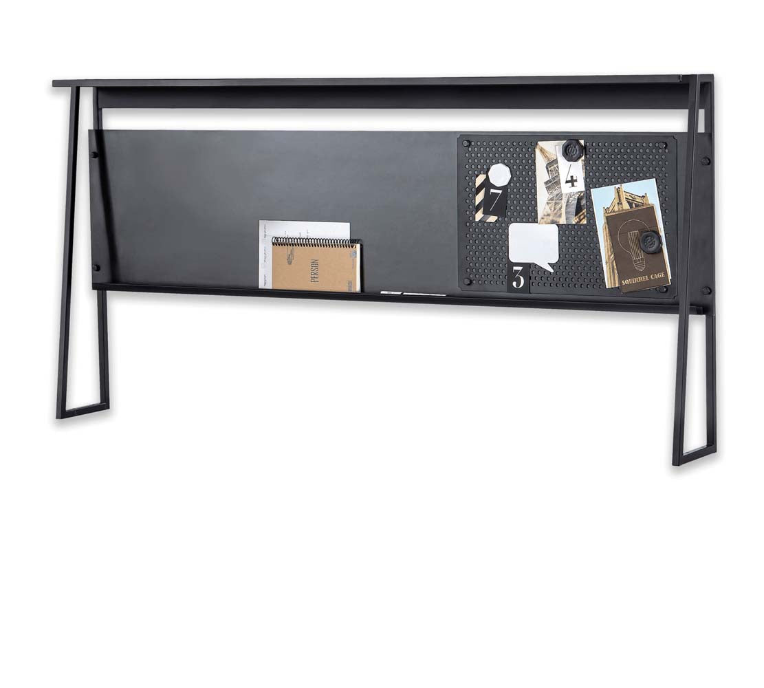 Cilek DARK METAL Line Schreibtischaufsatz Schwarz