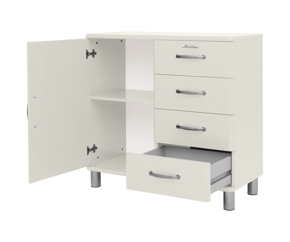 Malibu Highboard Weiß