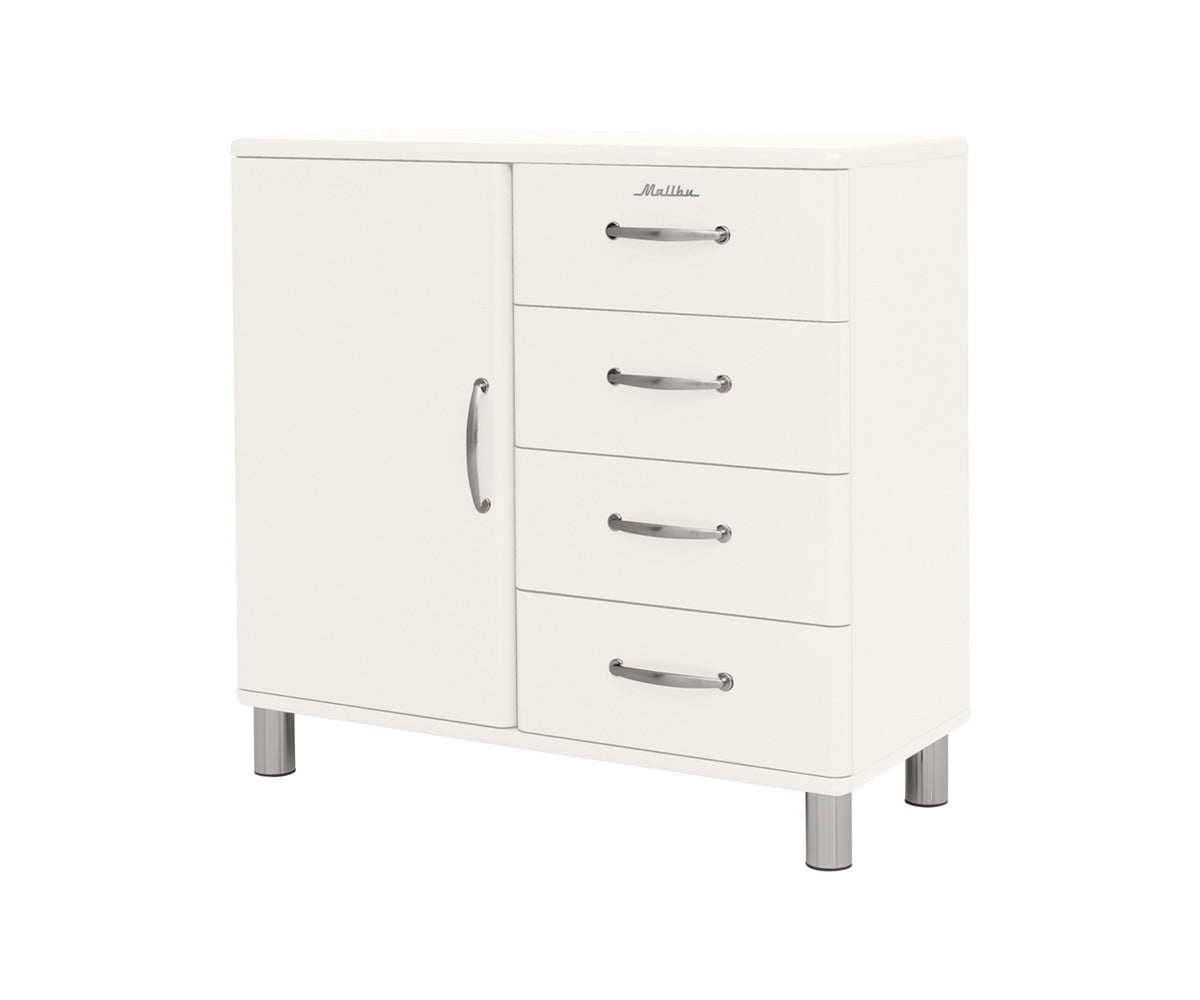 Malibu Highboard Weiß