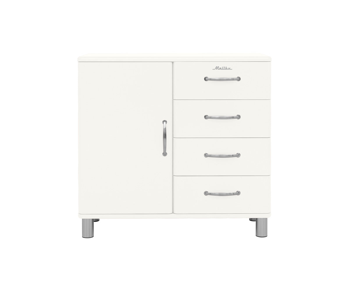 Malibu Highboard Weiß