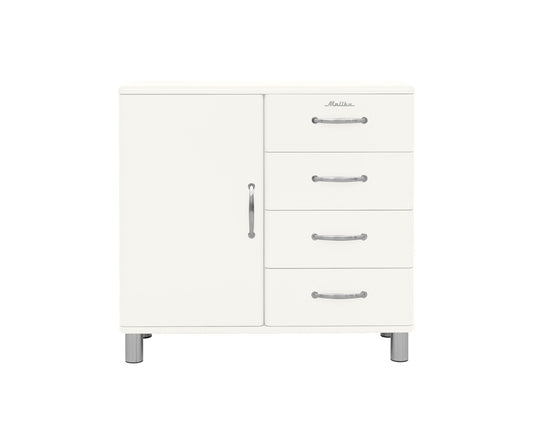 Malibu Highboard Weiß