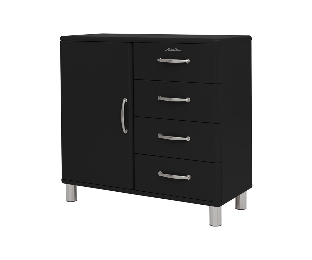 Malibu Highboard Schwarz