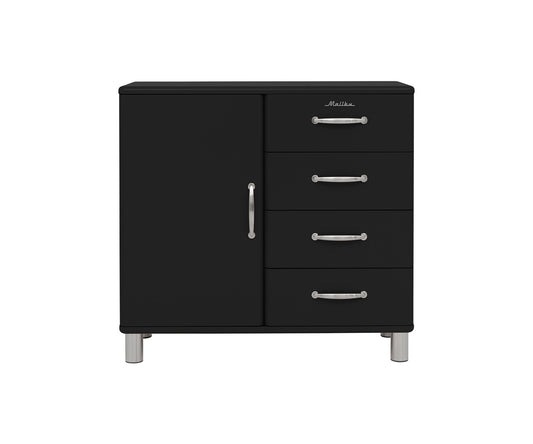 Malibu Highboard Schwarz