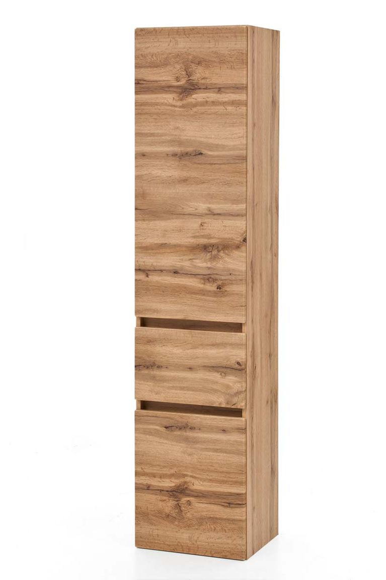 Passau Seitenschrank für Badezimmer 40 cm Wotaneiche