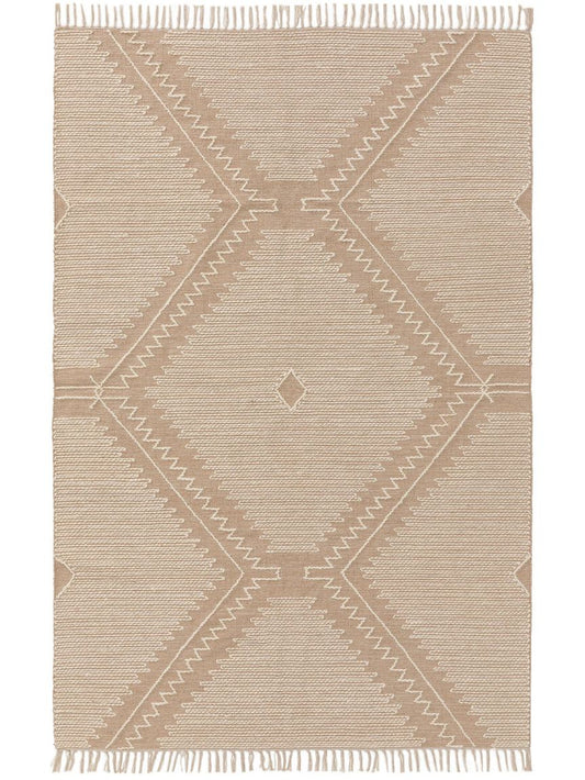 Baumwollteppich Sydney Beige - Voelpe