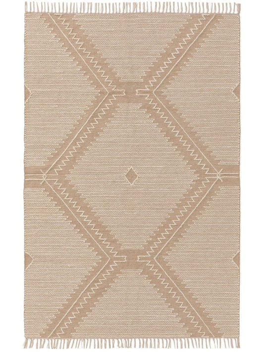 Baumwollteppich Sydney Beige