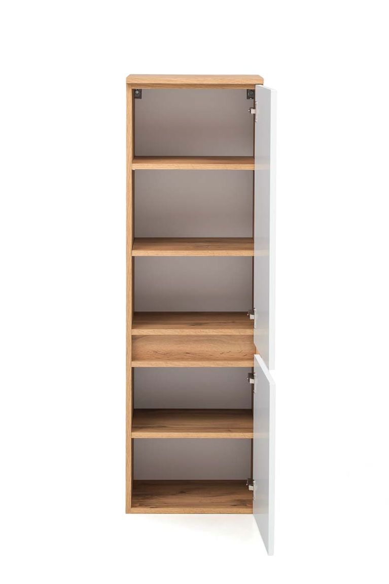 Kiel Midischrank 40 cm Wotaneiche / Weiß