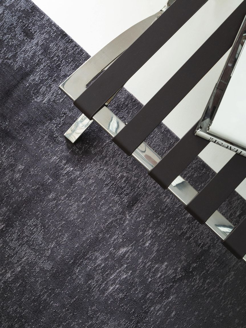 Läufer Luxor 80x300 cm Dunkelgrau