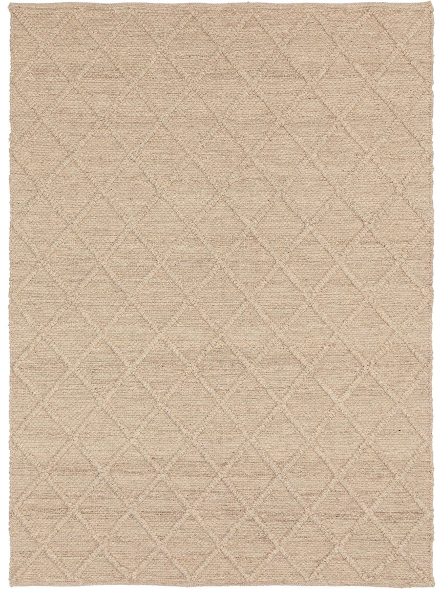 Wollteppich Jake Beige