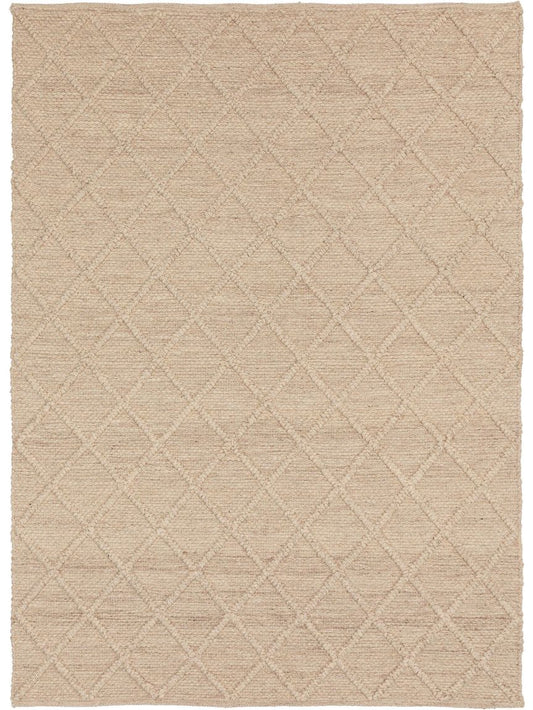 Wollteppich Jake Beige
