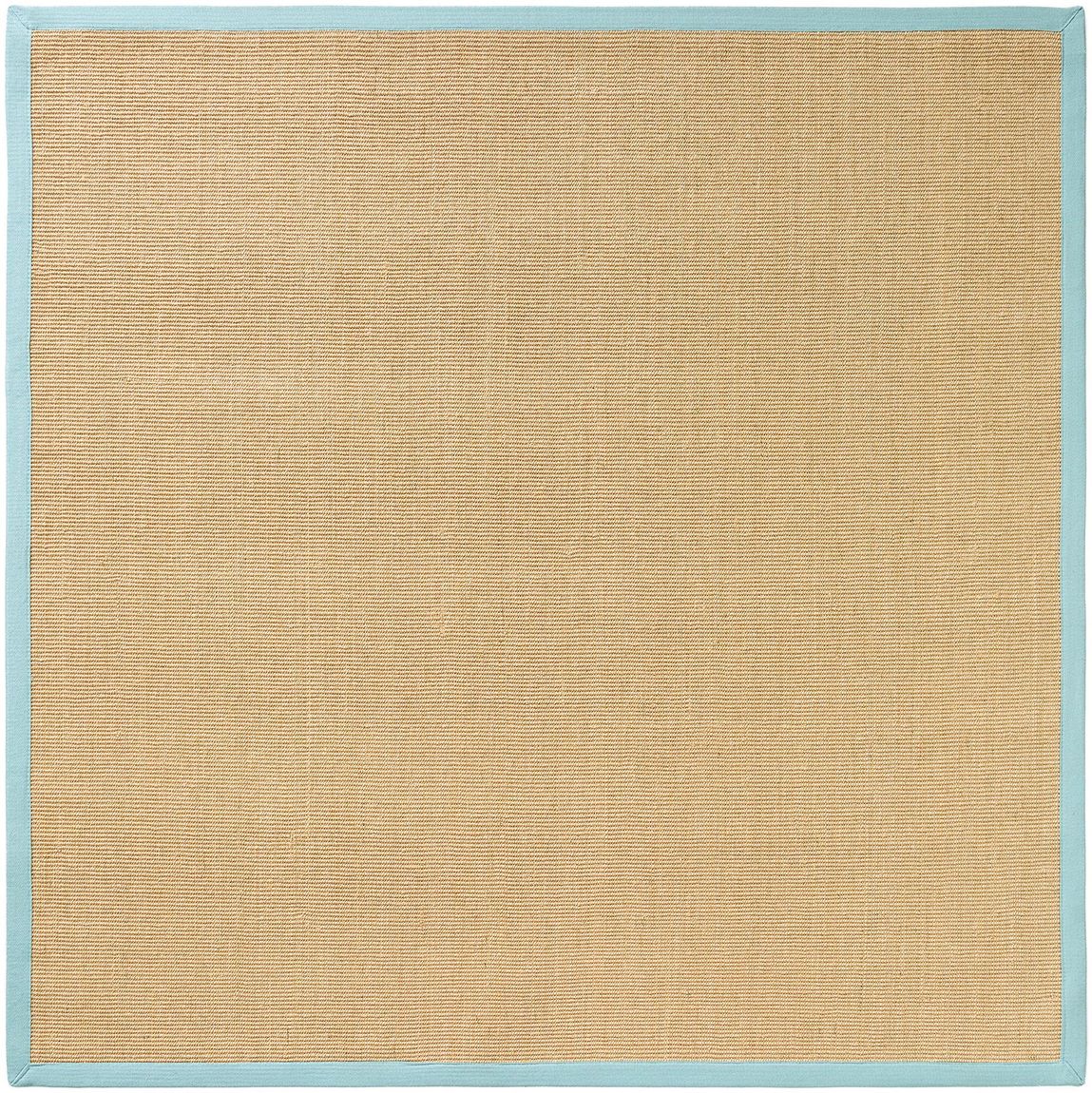 Sisalteppich Sisal Blau