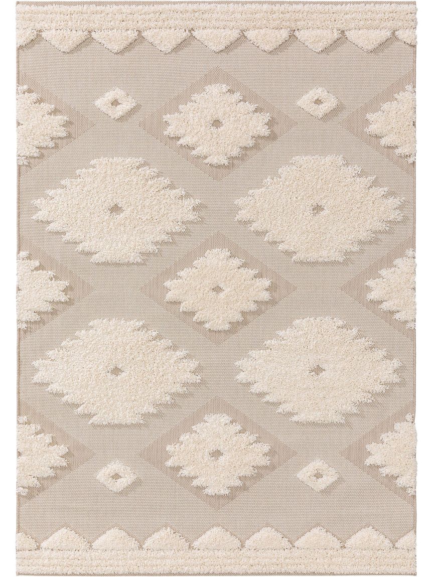 In- & Outdoor Teppich Carlo Creame / Beige