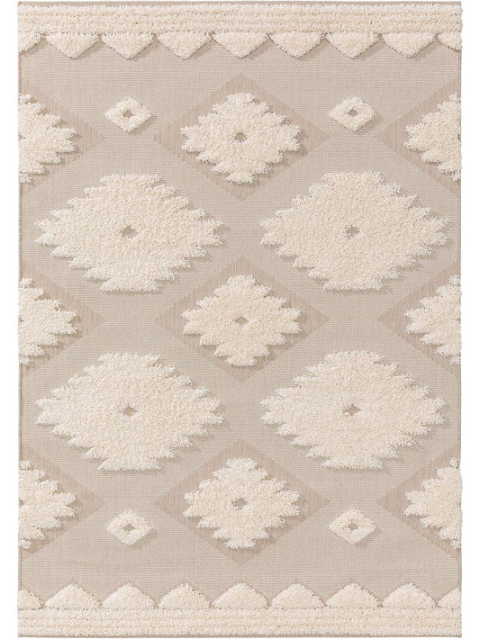 In- & Outdoor Teppich Carlo Creame / Beige