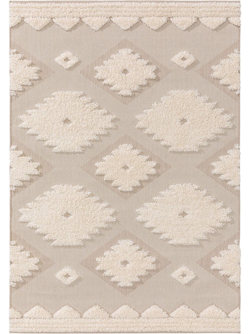 In- & Outdoor Teppich Carlo Creame / Beige