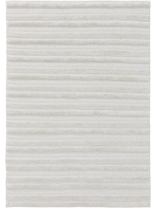 Teppich aus recyceltem Material Toni Elfenbein